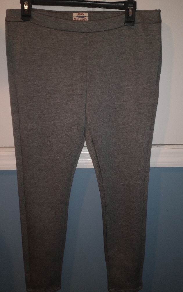 stretch light gray work pants